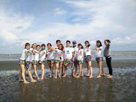 quần đồng phục đi biển 3